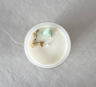 Aquamarine Crystal Candle | REJUVENATE