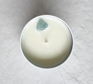 Aquamarine Crystal Candle | REJUVENATE